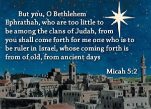 bethlehem micah 5-2