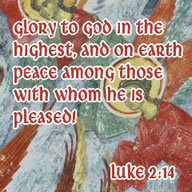 luke 2 angelic host glory