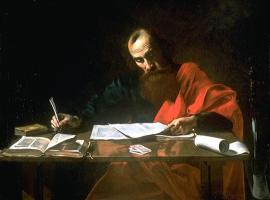 Apostle Paul Writing